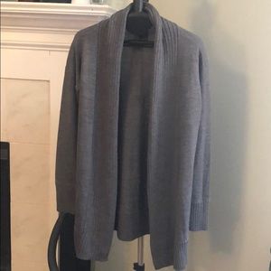 Ann Taylor grey cardigan